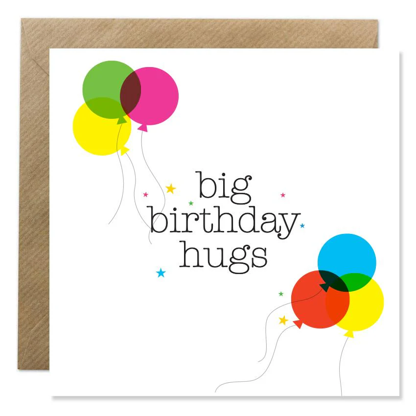 Big Birthday Hugs