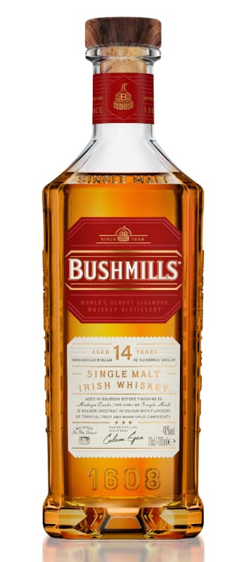 Bushmills 14 Year Old Whiskey