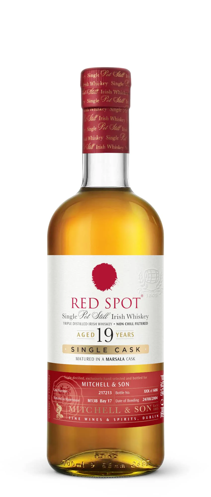 Red Spot Single Cask 19 Year Old - Image 3